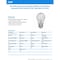 Feit Electric Feit White A15 E26 (Medium) Filament LED Bulb Daylight 40 Watt Equivalence 2 pk BPA1540950WFIL2 - alternate 5